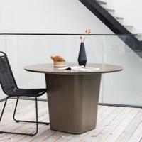 Nohr Ronde Tuintafel 'Jyoti' 120cm, kleur Bruin - thumbnail