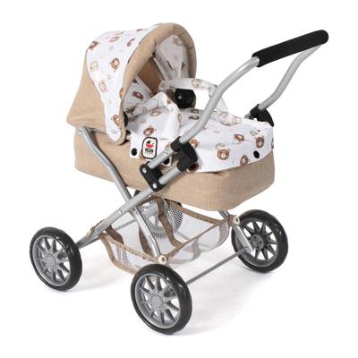 Kleine Poppenwagen Smarty - Beertjes Beige