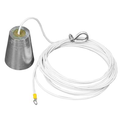 Ánodos para boyas y colgar TEN00630 - ANODO ZINC PARA COLGAR DIAMETRO 80MM