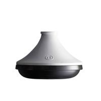 Emile Henry Tajine Delight - Zwart / Wit - Inductie - ø 27 cm / 1.85 liter - thumbnail