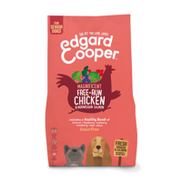 Edgard & Cooper Hond Senior Kip & Zalm 700gr - thumbnail