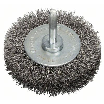 Bosch Accessories Schijfborstel, 70 mm, 0,3 mm, 15 mm, 4500 omw/min Bosch Power Tools Schacht-Ø 6 mm 2608622122 1 stuk(s)