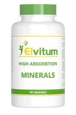 Elvitum High absorption minerals 90 Tabletten Elvitum High absorption minerals 90 Tabletten