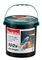 Makita D-18770-100 Doorslijpschijf RVS 125mm VE=100 in emmer - thumbnail