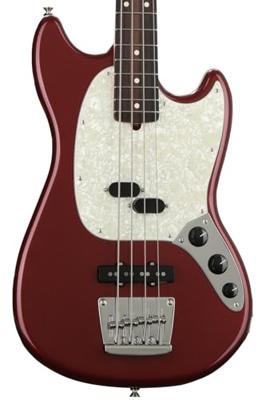 Fender American Performer Mustang Bass Aubergine RW met gigbag