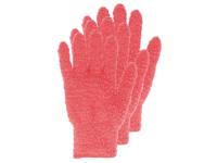 W5 3 Paar microvezel handschoenen (Oranje, S/M) - thumbnail