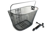 Zwarte Mandje met handvat (Stuurpennen) - thumbnail