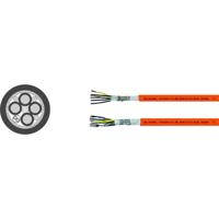 Helukabel TOPSERV® 112 Servokabel 4 G 4 mm² + 2 x 1.50 mm² Oranje 707282 100 m - thumbnail
