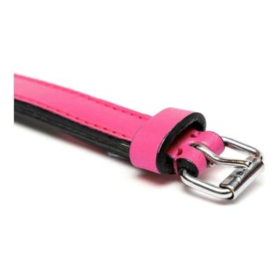 Hondenhalsband Gloria Gestoffeerd Fuchsia (40 cm) (40 x 2 cm)