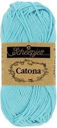 Scheepjes Catona 25g - 397 Cyan - Haakgaren / Breigaren