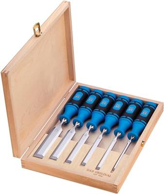 Kirschen 1108000 Set steekbeitels, 1008 in houten doos, 6-delig Kirschen 1108000 Set steekbeitels, 1008 in houten doos, 6-delig