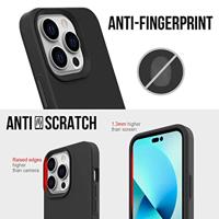 JT Berlin Pankow Safe Backcover Apple iPhone 14 Pro Zwart - thumbnail