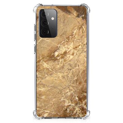 Samsung Galaxy A72 4G/5G Anti-Shock Hoesje Marmer Creme Samsung Galaxy A72 4G/5G Anti-Shock Hoesje Marmer Creme