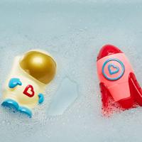 Munchkin badspeelgoed - Galaxy Buddies - 2-pack - vanaf 9 maanden - inclusief LED-lampje - thumbnail