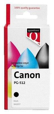 Inktcartridge quantore canon pg-512 zwart | 35 stuks