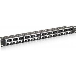 Equip Cat 6 Keystone Patch Panel unshielded 48-port