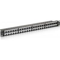Equip Cat 6 Keystone Patch Panel unshielded 48-port - thumbnail