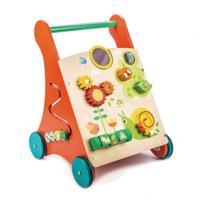 Tender Toys Loopwagen Activity Hout Junior 38 X 38 X 57 Cm - thumbnail