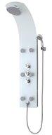 Douchepaneel Schütte Lanzarote Thermostatische Douchekraan en Zes Massagesproeiers Glas Wit Douchepaneel Schütte Lanzarote Thermostatische Douchekraan en Zes Massagesproeiers Glas Wit
