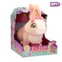 Spectron Club petz betsy browny konijn interactieve knuffel - thumbnail