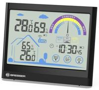BRESSER VentAir Thermo-Hygrometer met Touch Screen en Aanbeveling voor Ventilatie - thumbnail