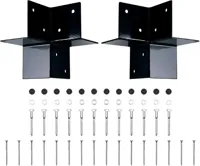 Platinum Pergola Kit - Hoeksteun zwart - thumbnail