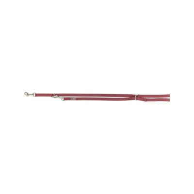 TRIXIE HONDENRIEM PREMIUM VERSTELBAAR TWEELAAGS SANGRIA 200X2,5 CM TRIXIE HONDENRIEM PREMIUM VERSTELBAAR TWEELAAGS SANGRIA 200X2,5 CM