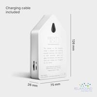 RELAXSOUND - Birdybox - Vogels Toffee Terrazzo oplaadbaar - thumbnail