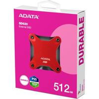 ADATA SD620 512 GB Rood - thumbnail