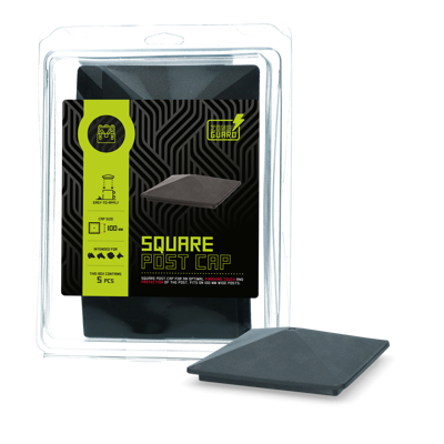 ZoneGuard Vierkant paalkapje 100 mm