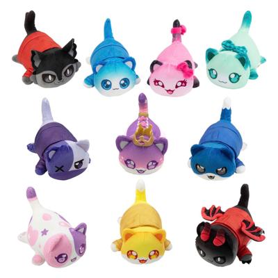 Boti Aphmau & friends 6 verrassing meemeows knuffel pluche, 15cm