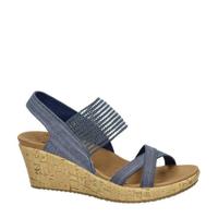 Skechers Beverlee High Tea sleehakken blauw - thumbnail