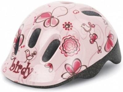 Polisport birdy fietshelm kind - maat xxs (44-48cm) - roze