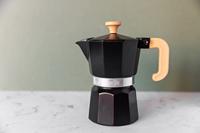 La Cafetière Percolator Venice Aluminium / Zwart - 290 ml / 4 kops - thumbnail