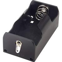 TRU COMPONENTS BH-111-1D Batterijhouder Aantal cellen: 1 D (mono) Soldeeraansluiting - thumbnail