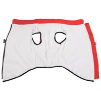 VidaXL Hondenjas met harnas waterdicht reflecterend rood l68 - thumbnail