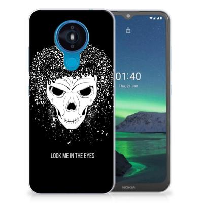 Silicone Back Case Nokia 1.4 Skull Hair Silicone Back Case Nokia 1.4 Skull Hair