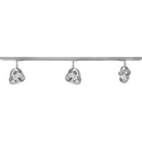 Highlight Railsysteem Trackline 100 cm + 3 Malta spots mat chroom - thumbnail