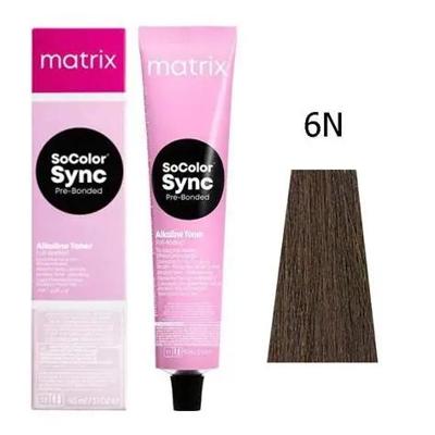 Matrix Matrix - SoColor Sync Pre-Bonded Alkaline Toner -6N 90ml