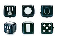 ZURU fidget cube - zwart - thumbnail