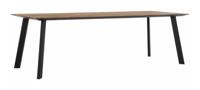 DTP Home Eettafel 'Shape' Teakhout, 250 x 100cm, kleur Naturel - thumbnail