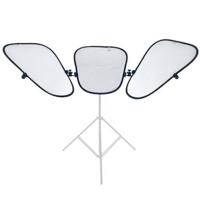 Manfrotto 2933SW Triflector MK2 zilver/wit - thumbnail