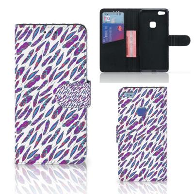 Huawei P10 Lite | Telefoon Hoesje | Feathers Color Huawei P10 Lite | Telefoon Hoesje | Feathers Color