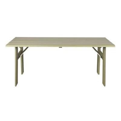 Zuiver Inklapbare Picknicktafel 'Avenue' 180 x 79cm, kleur Desert Sage Zuiver Inklapbare Picknicktafel 'Avenue' 180 x 79cm, kleur Desert Sage