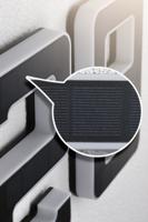 Paulmann 79843 4000870798430 Huisnummerlamp op zonne-energie Energielabel: G (A - G) 0.20 W Warmwit Zwart - thumbnail