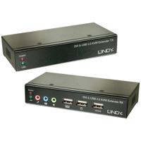 LINDY Cat.5 KVM Extender Classic KVM-extender DVI 1920 x 1200 Pixel - thumbnail