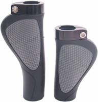 Handvatset Edge ErgoCity Plus met lockring - 136/95mm - zwart / grijs - thumbnail