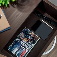 Nachtkastje Hamburg Wenge look 50x40x35cm - thumbnail