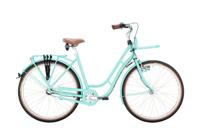EXCELSIOR stadsfiets "swan-retro ft alu" (#1) bike excels.swan-retro ft alu 28/53 7sp green - thumbnail