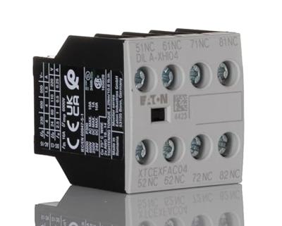 Eaton DILA-XHI04 Hulpschakelblok 4x NC 4 A Opsteekbaar 1 stuk(s) Eaton DILA-XHI04 Hulpschakelblok 4x NC 4 A Opsteekbaar 1 stuk(s)